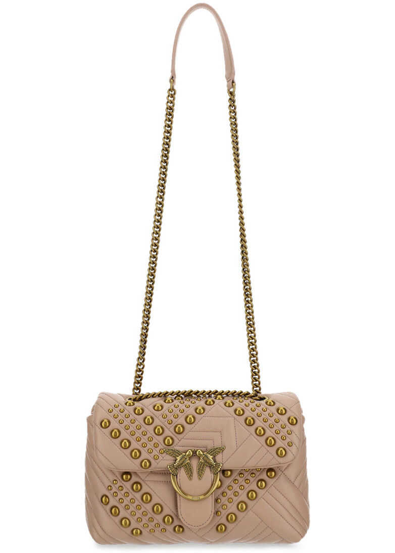 Pinko Love Classic Shoulder Bag 1P2258Y6YW ROSE