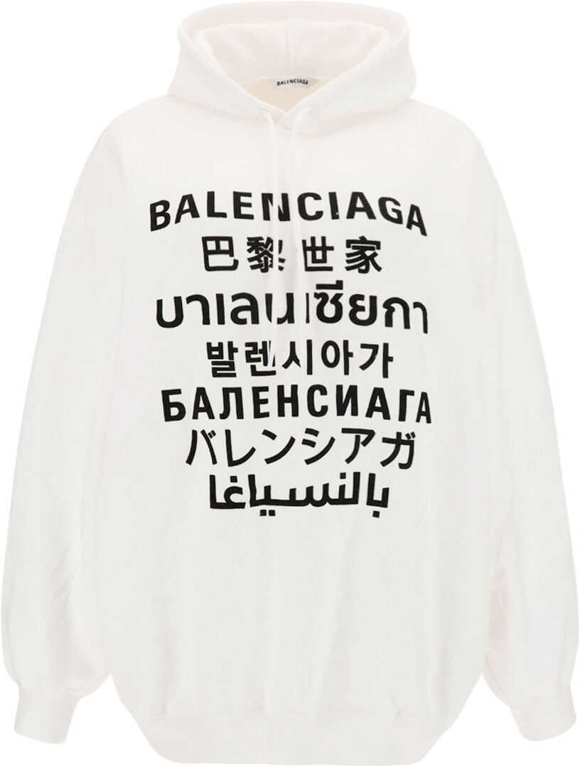 Balenciaga Hoodie 641529TJVI6 WHITE