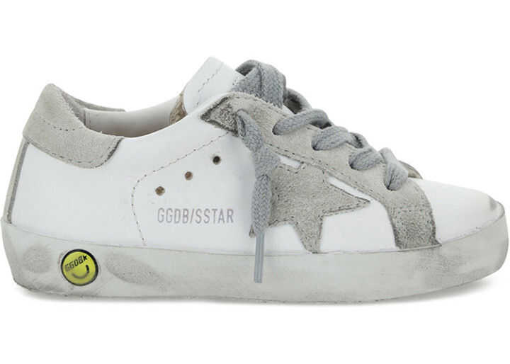 Golden Goose Super Star Sneakers for Girl GJF00101F000417 WHITE