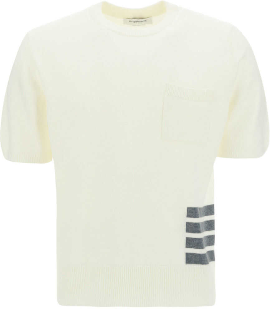 Thom Browne T-Shirt MKA354AY1002 WHITE