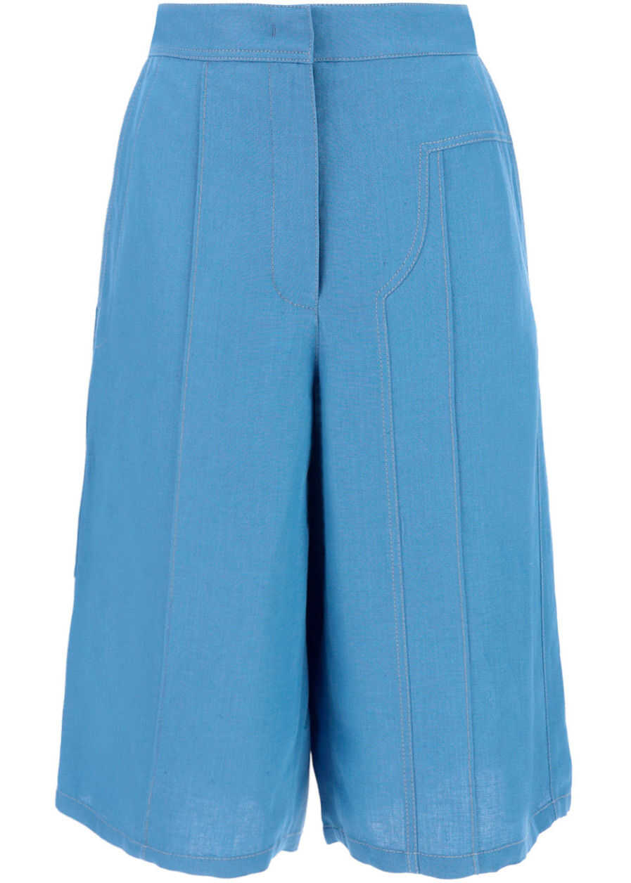 Salvatore Ferragamo Bermuda Shorts 744156 BLUE