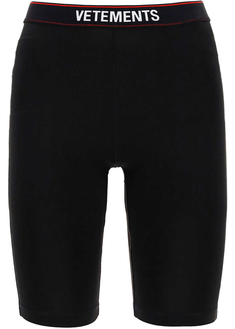 Vetements Cycling Shorts WE51PA600B BLACK