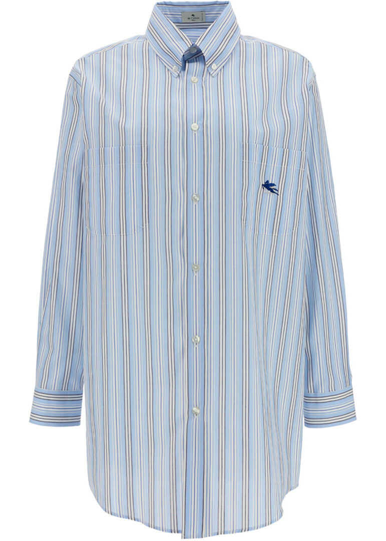 ETRO Shirt 143066801 LIGHT BLUE