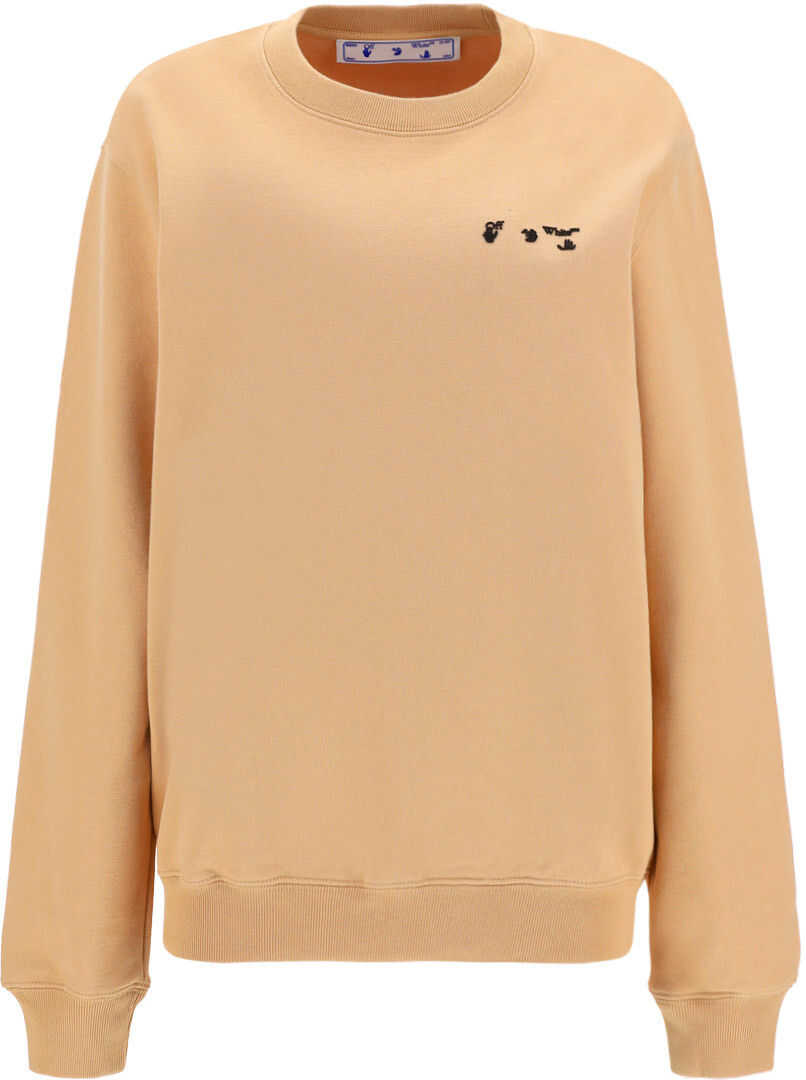 Off-White Sweatshirt OWBA055S21JER006 SAND BLACK