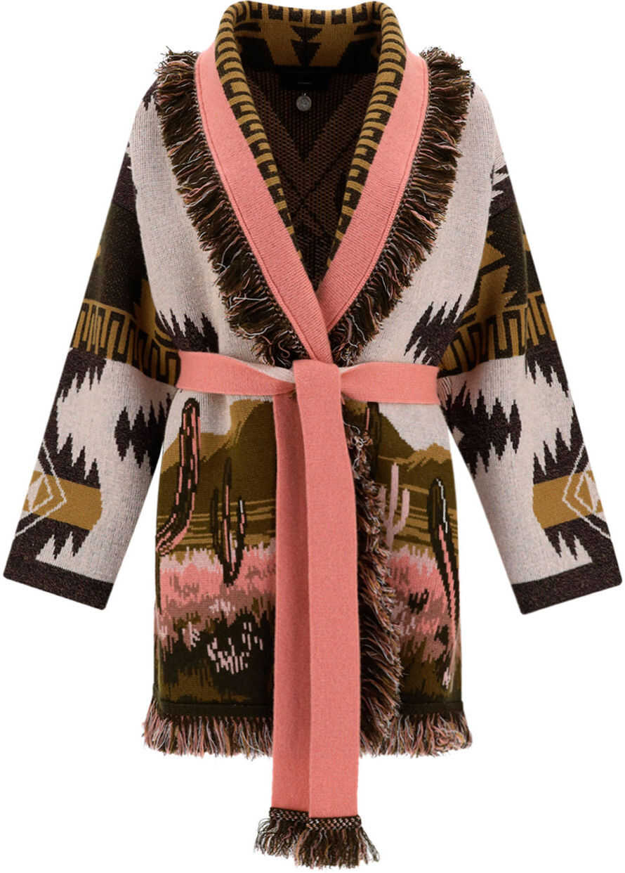 ALANUI Saguaro Lovers Cardigan LWHB044S21KNI014 MULTICOLOR