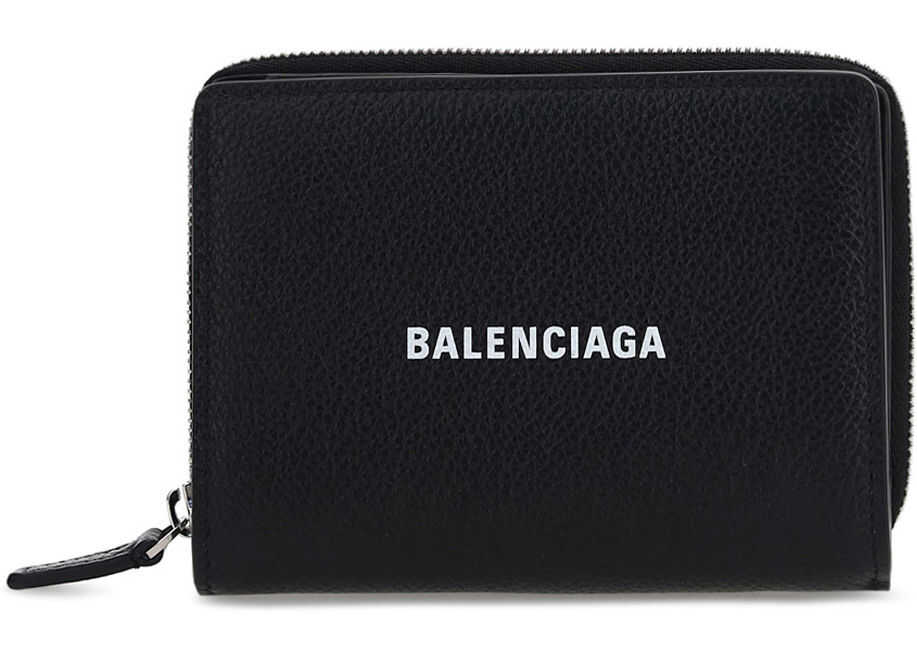 Balenciaga Wallet 6508791IZI3 BLACK/L WHITE