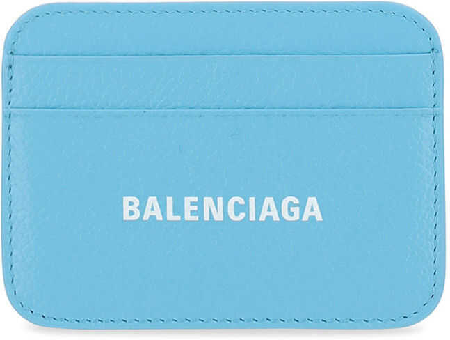 Balenciaga Card Holder 5938121IZI3 AZUR/L WHITE