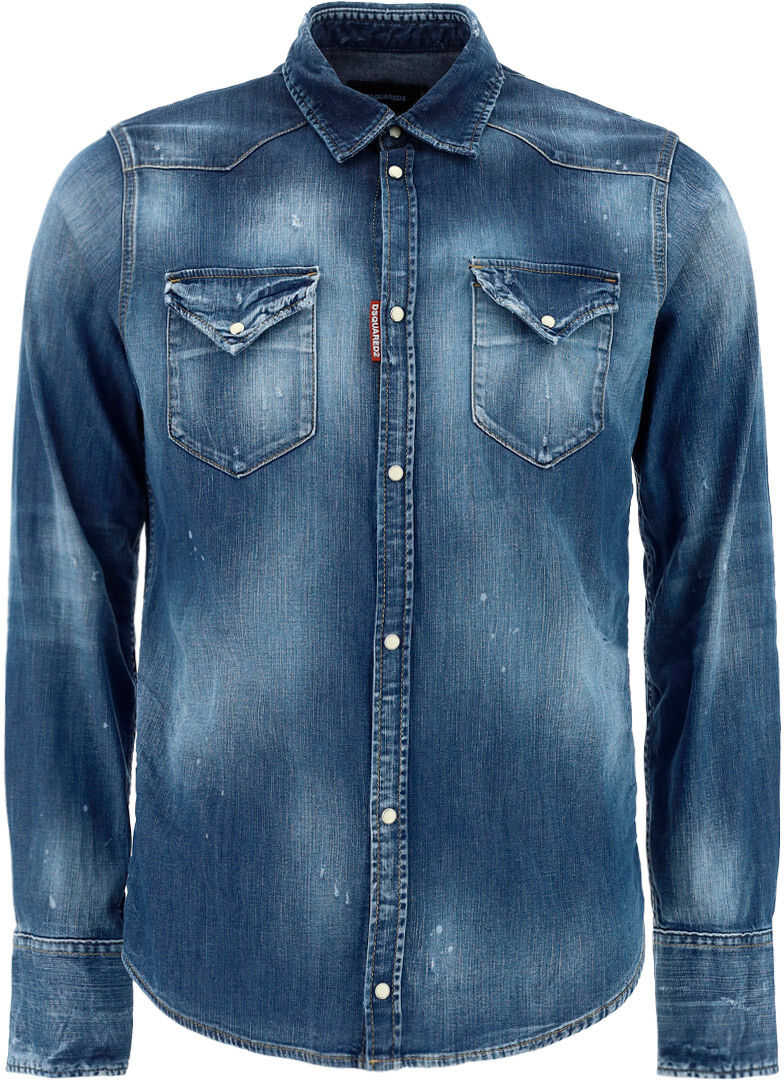 DSQUARED2 Shirt S71DM0460S30341 DENIM BLUE