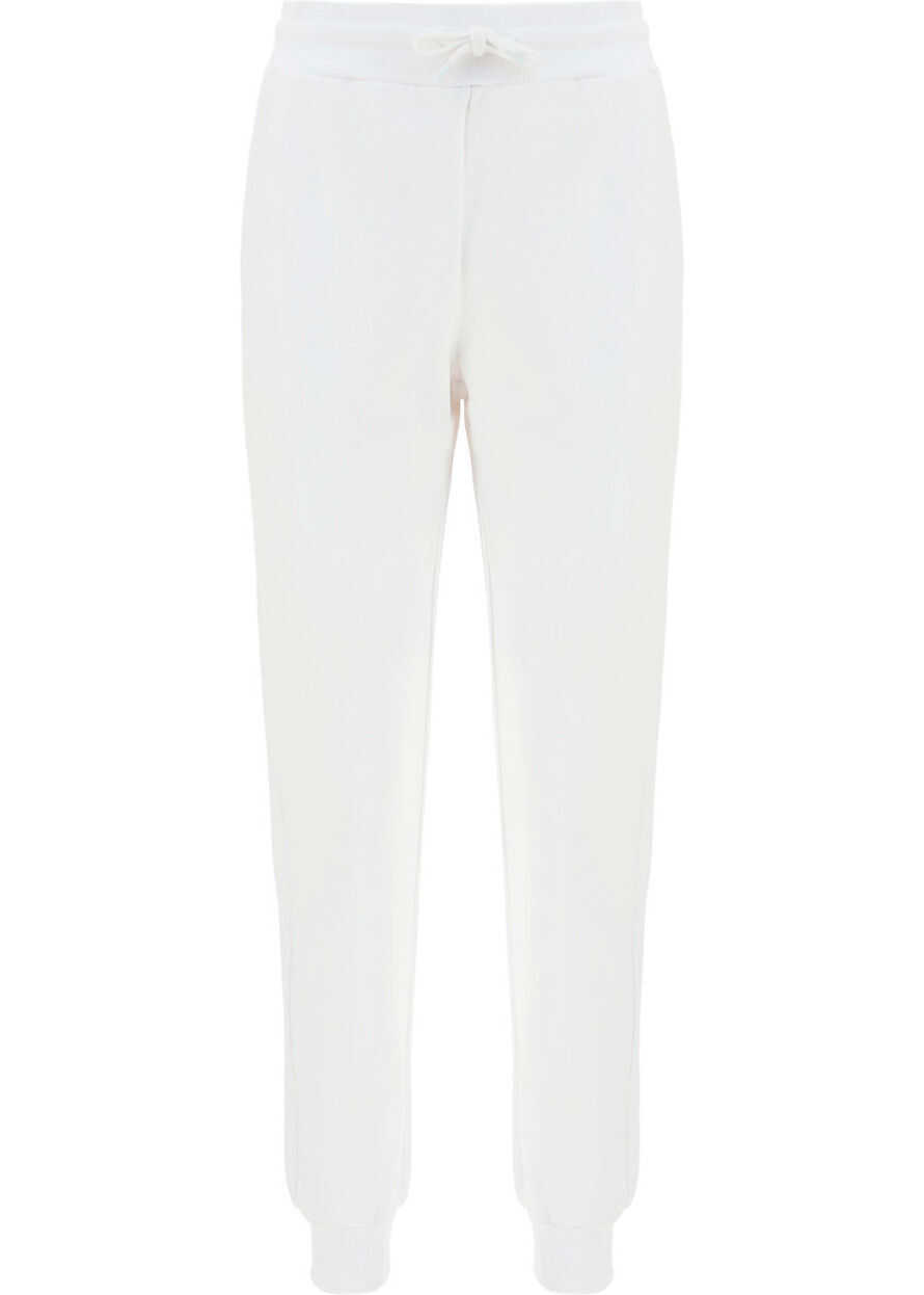 LOVE Moschino Sweatpants W151902M4266 OPTICAL WHITE