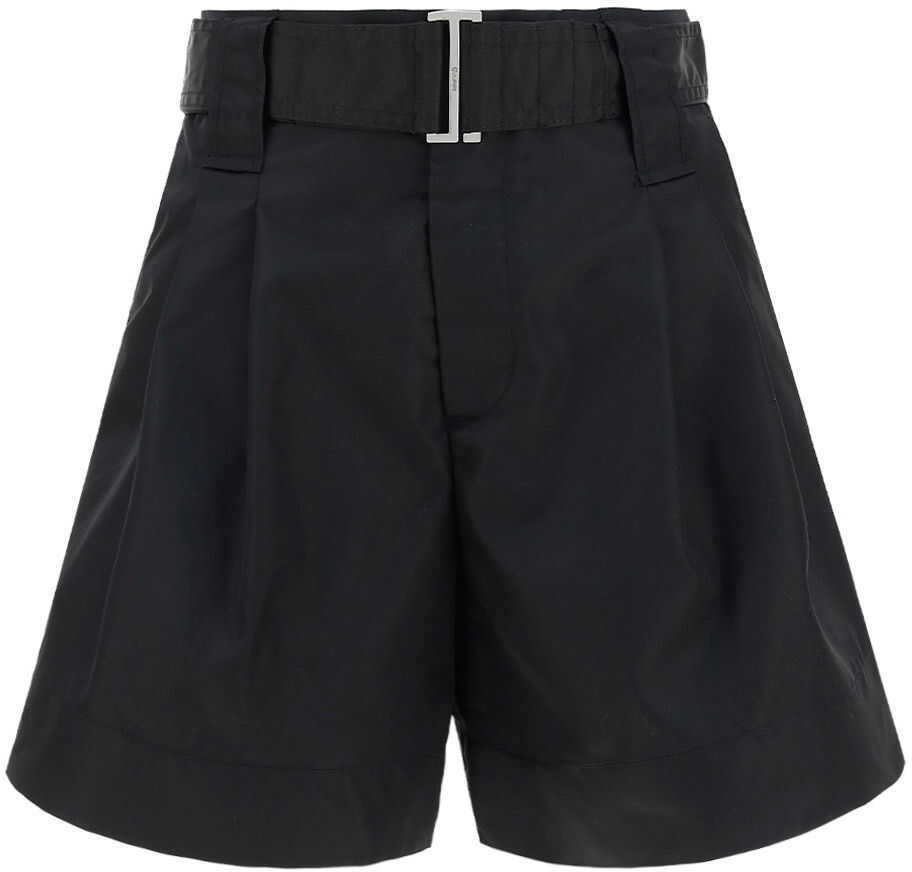 Ganni Bermuda Shorts F5753 BLACK