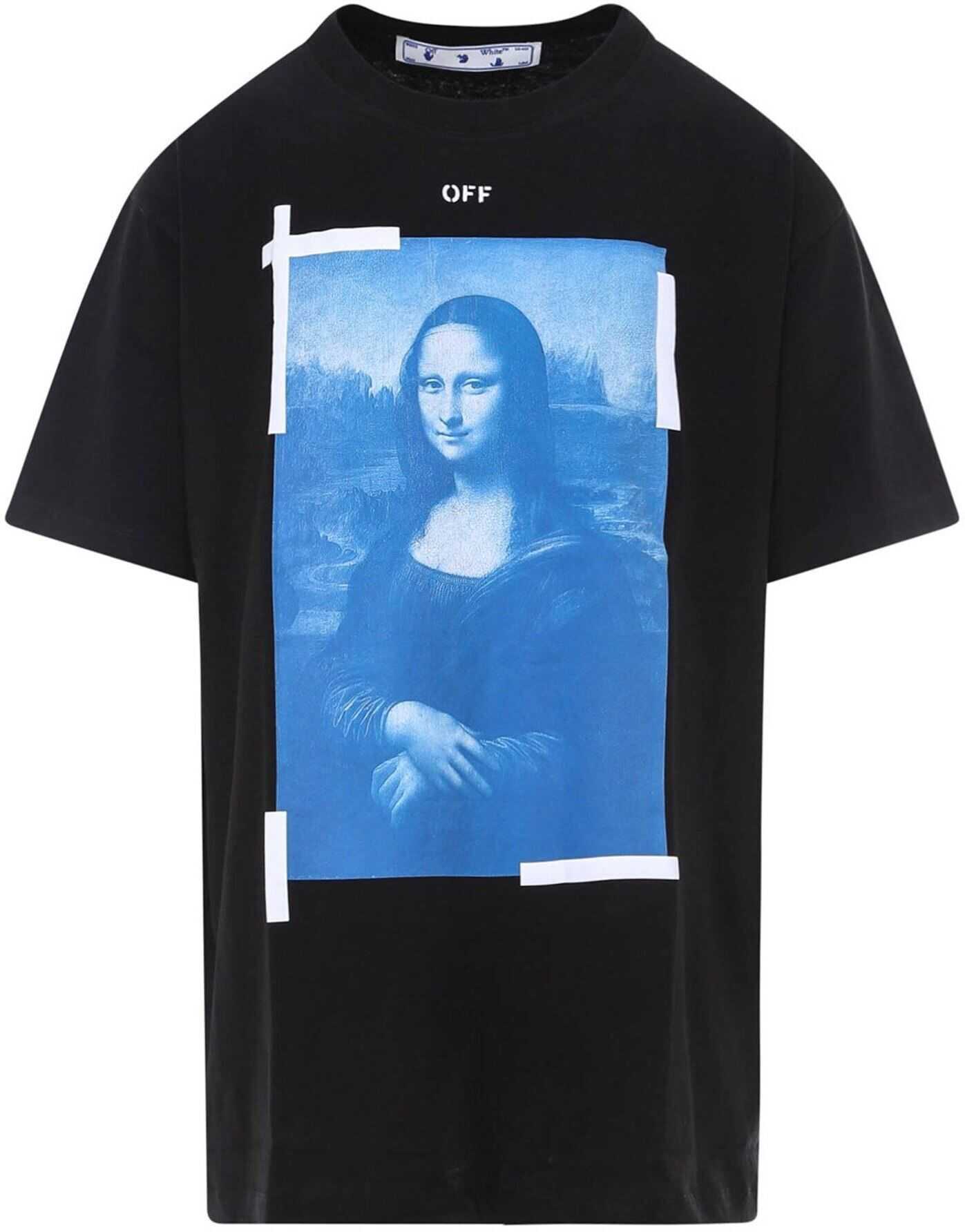 Off-White Monalisa T-Shirt In Black* Black