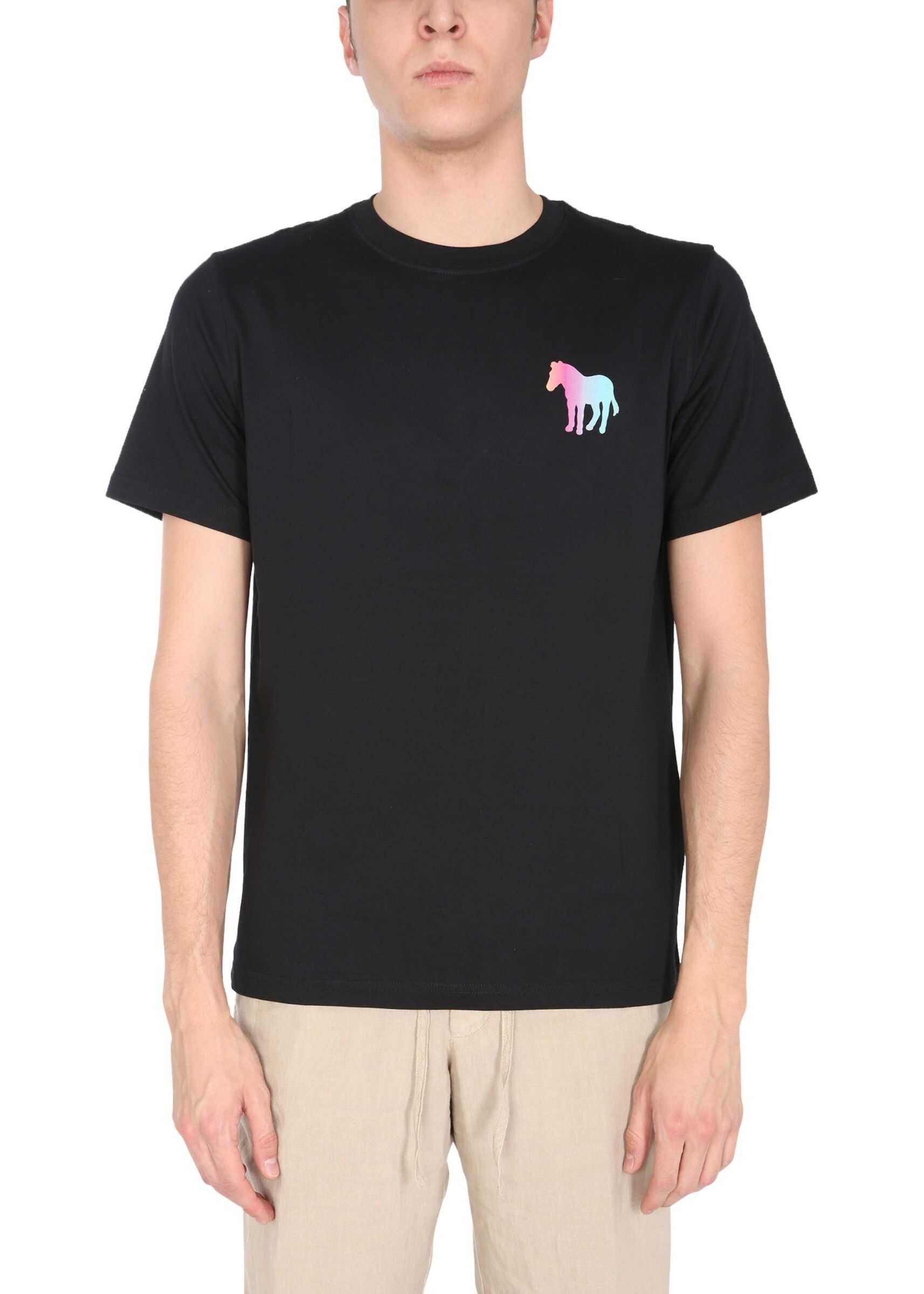 PS by Paul Smith Crew Neck T-Shirt M2R/011R/FP2610_79 BLACK