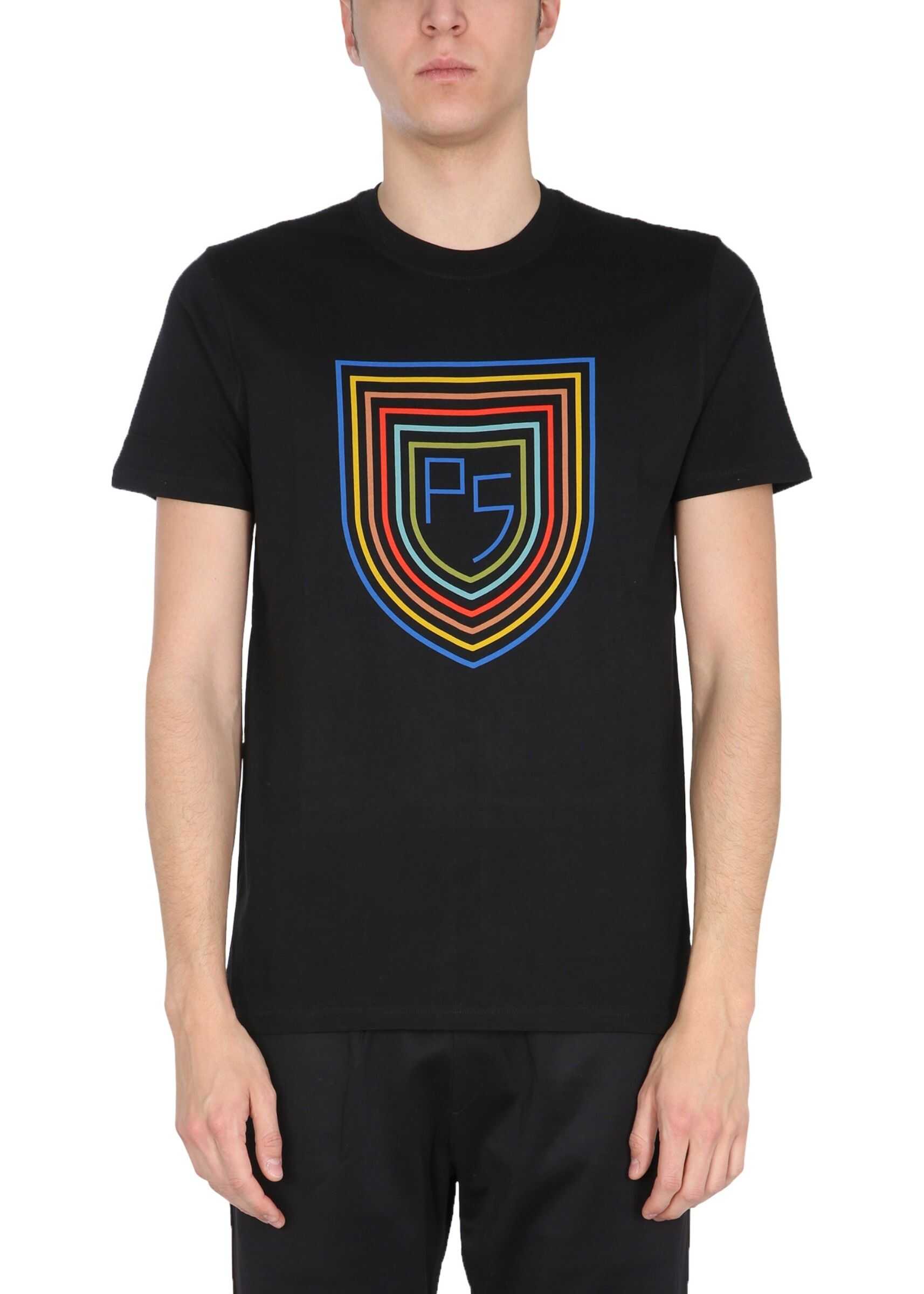 PS by Paul Smith Crew Neck T-Shirt M2R/010R/FP2472_79 BLACK