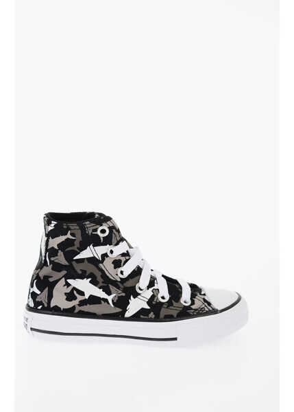 Sneakers Converse All Star Fabric Printed High-Top Sneakers Multicolor Baieti (BM 8319807) 3
