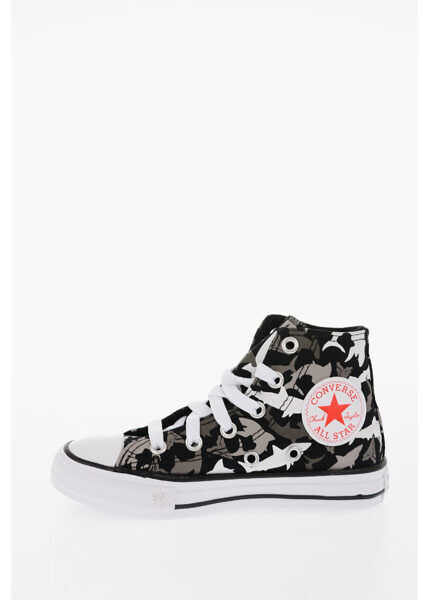 Sneakers Converse All Star Fabric Printed High-Top Sneakers Multicolor Baieti (BM 8319807) 4