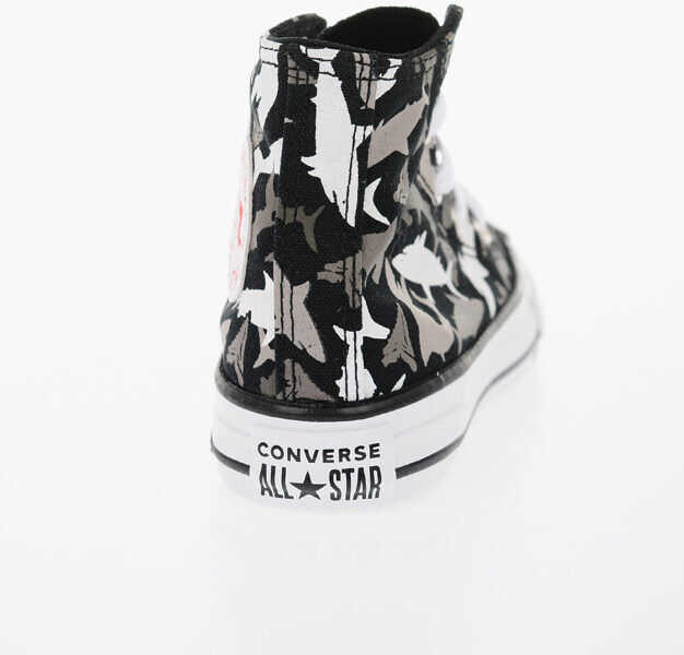 Sneakers Converse All Star Fabric Printed High-Top Sneakers Multicolor Baieti (BM 8319807) 5