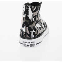 Pantofi sport pentru Baieti - Sneakers Converse All Star Fabric Printed High-Top Sneakers Multicolor Baieti (BM 8319807) - B-mall.ro