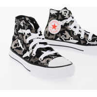 Sneakers All Star Fabric Printed High-Top Sneakers Baieti