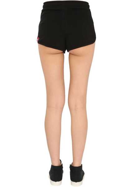 Pantaloni scurti Alpha Industries Shorts With Logo BLACK Femei (BM 8320260) 4