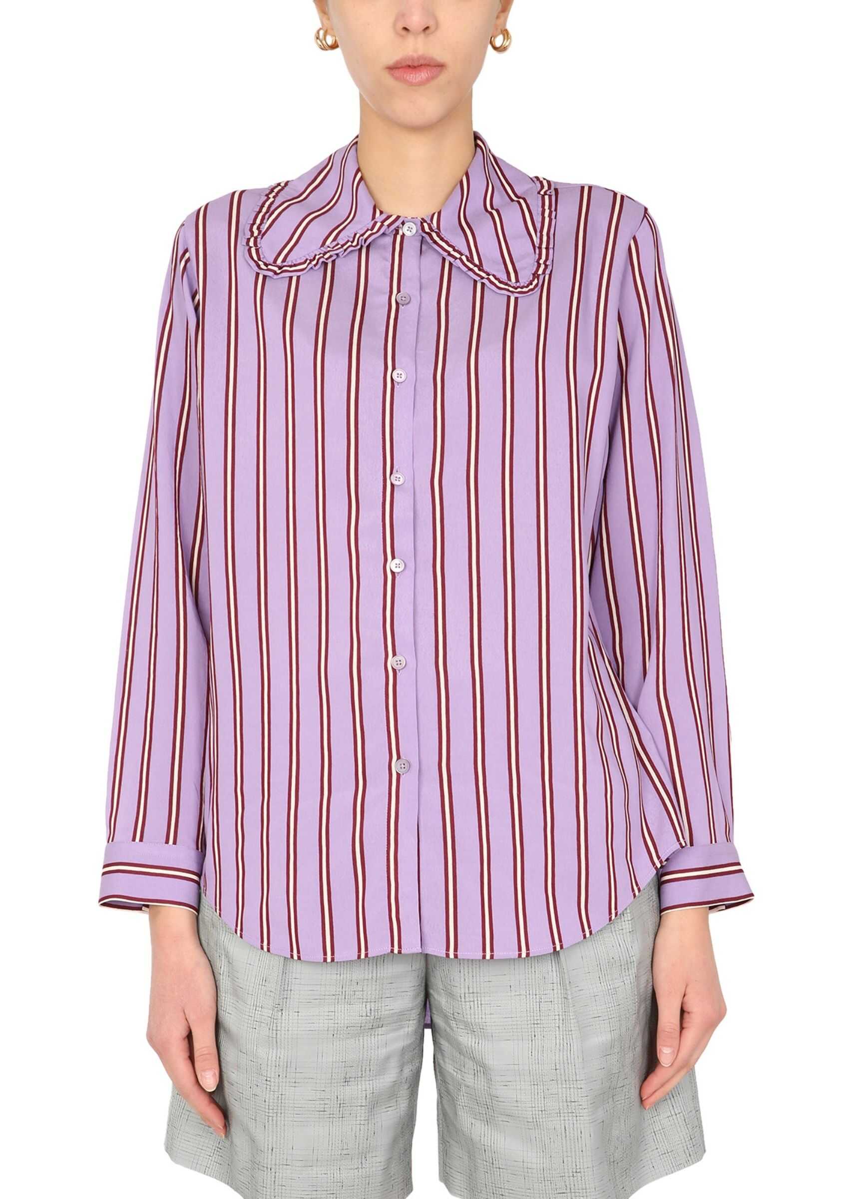 PS by Paul Smith Oversize Fit Shirt W2R/083B/F30755_50 LILAC