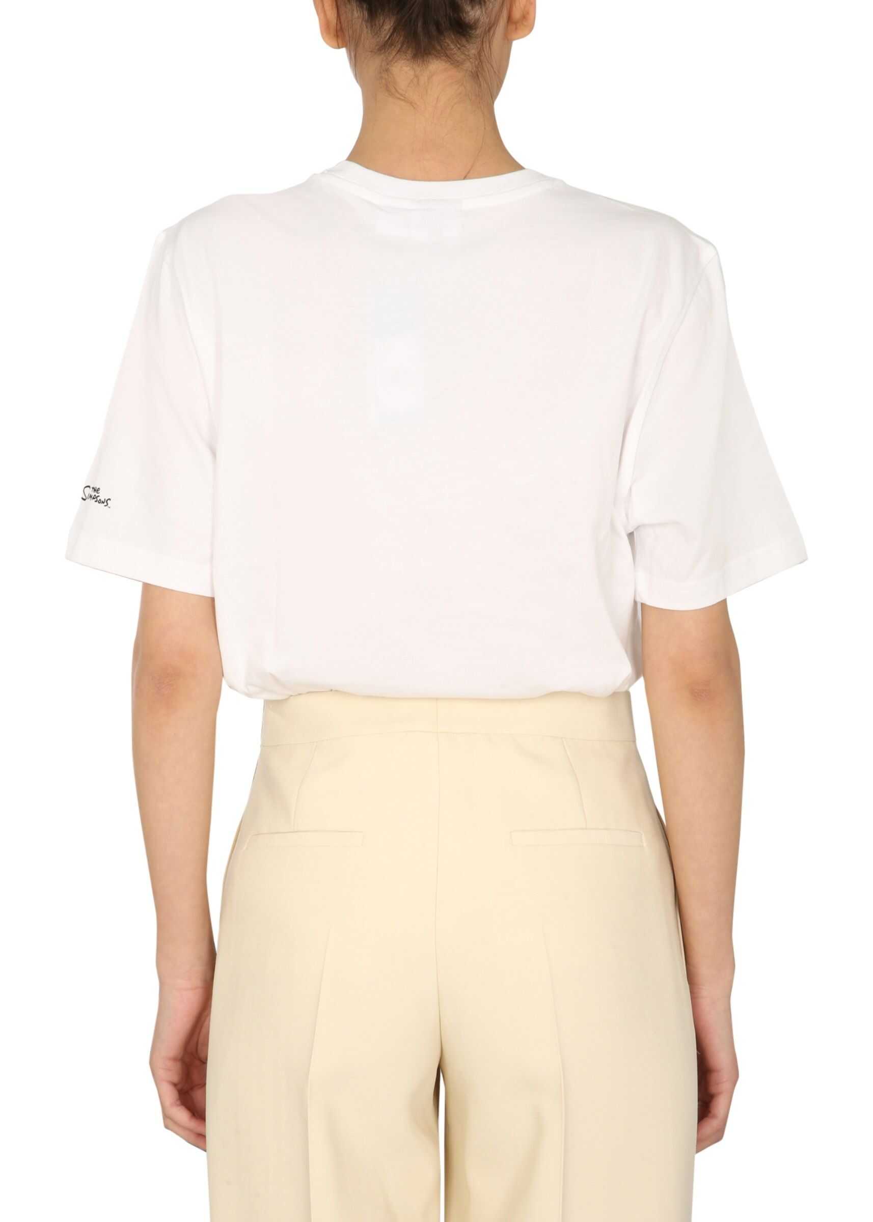 adidas Originals Crew Neck T-Shirt HA5821_WHITE WHITE adidas Originals imagine 2022