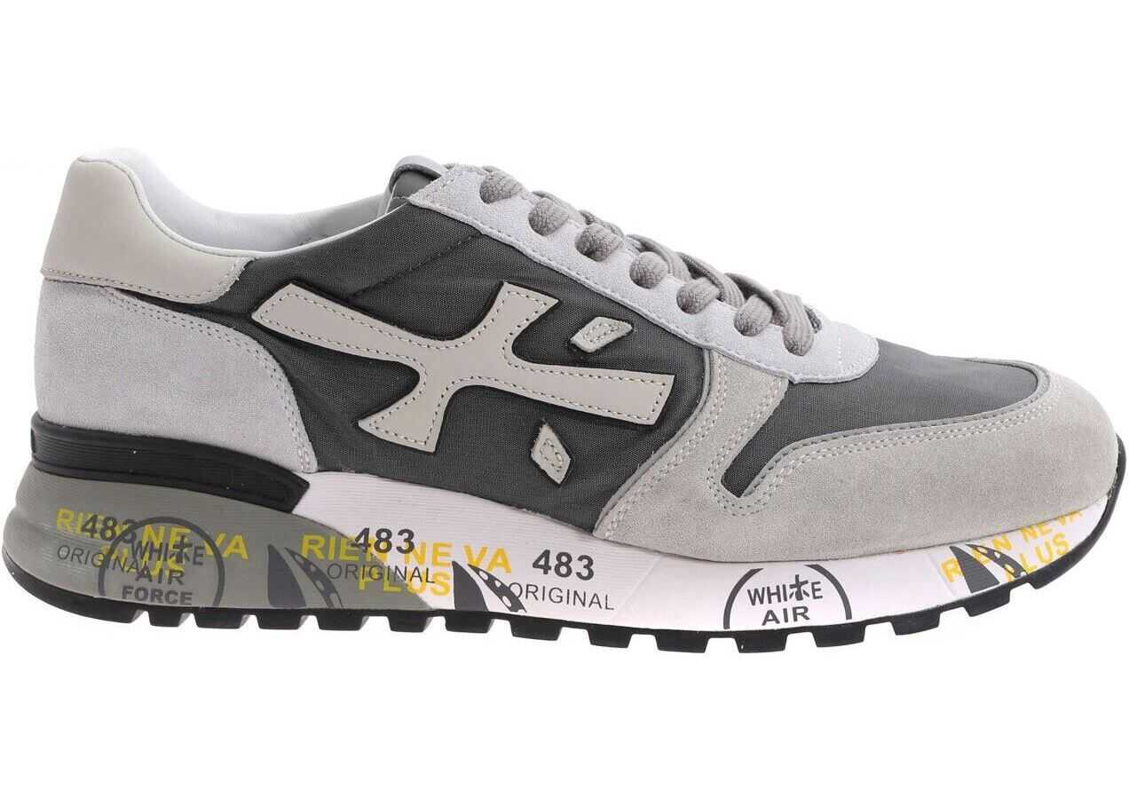 Premiata Mick Sneakers In Shades Of Grey* Grey