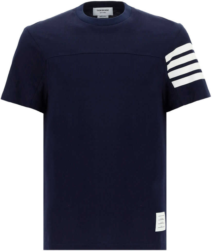 Thom Browne T-Shirt MJS152A06221 NAVY