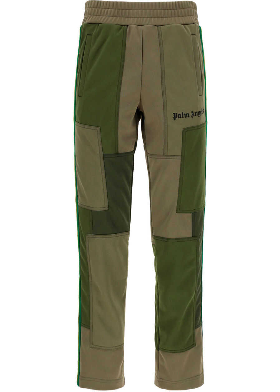 Palm Angels Track Pants PMCA087S21FAB001 MILITARY B