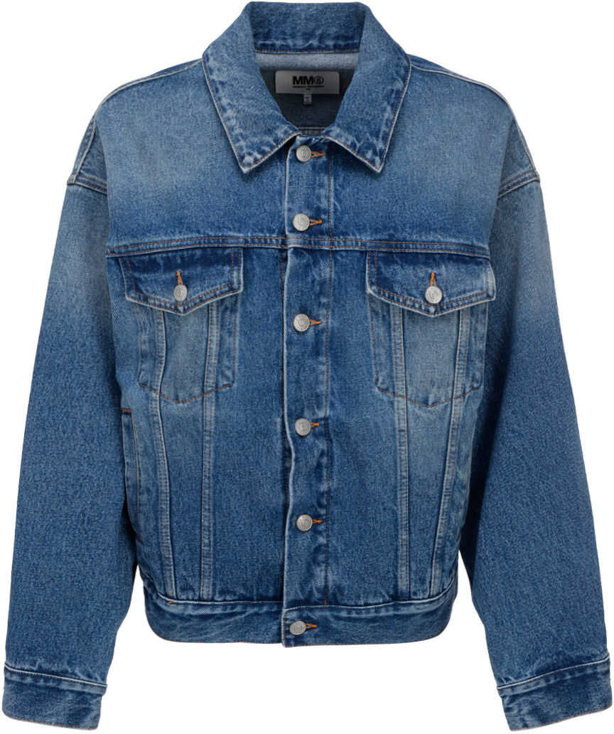 MM6 Maison Margiela Denim Jacket S52AM0162S30589 BLUE