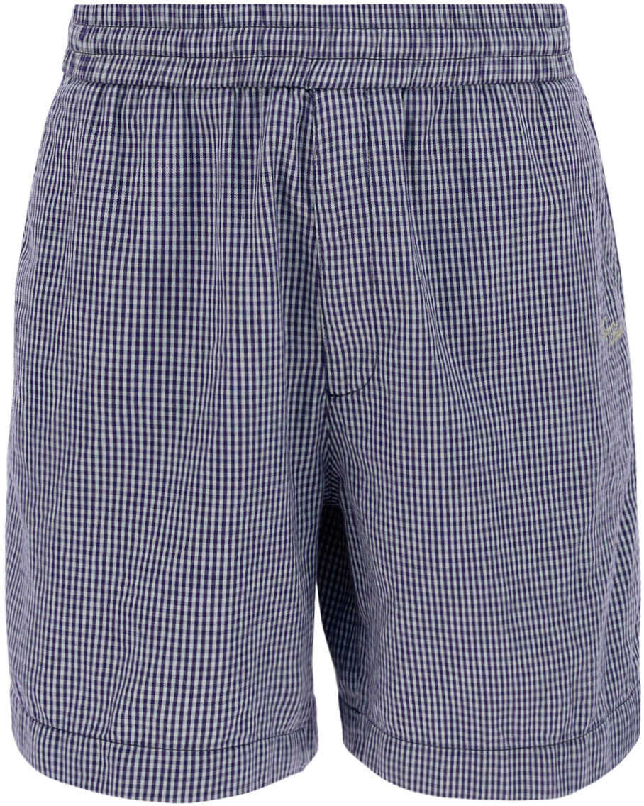 Acne Studios Shorts by Acne BE0066 NAVY/PALE GREEN