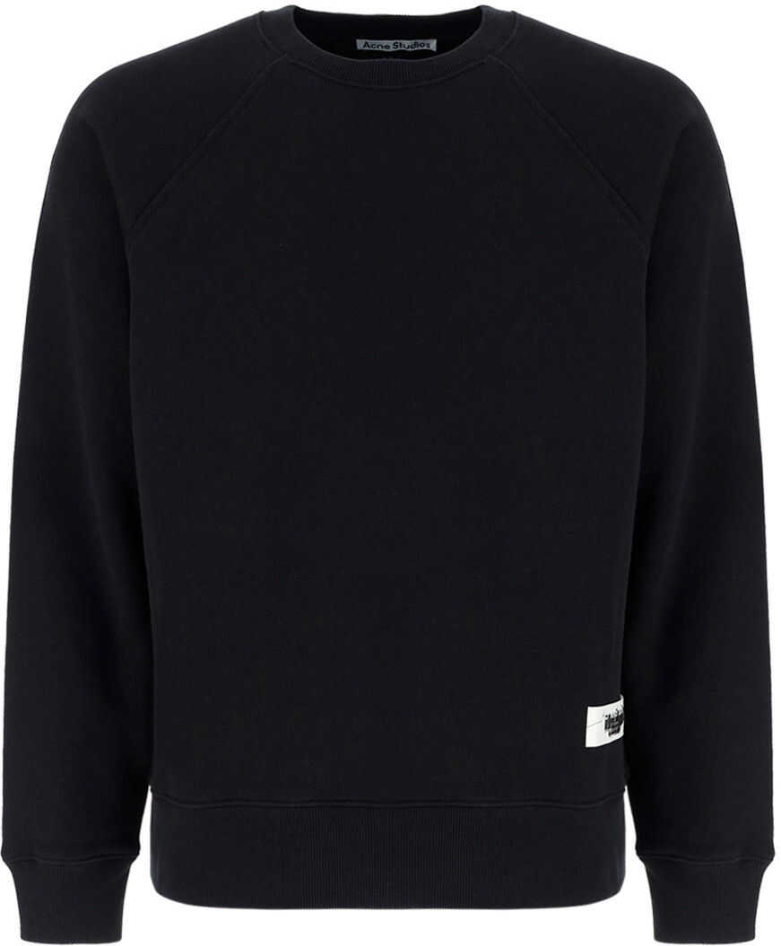 Acne Studios Sweatshirt by Acne Studios BI0115 BLACK/BLACK