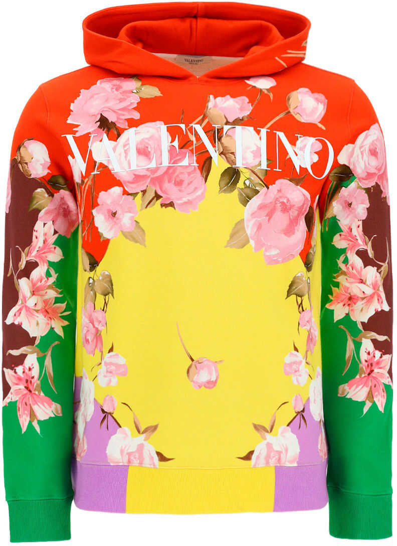 Valentino Garavani Hoodie VV0MF18E7EM ST. ANEMONI/LILIUM GIALLO