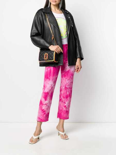 Blugi skinny MSGM Cropped Jeans FUCHSIA Femei (BM 8330637) 2