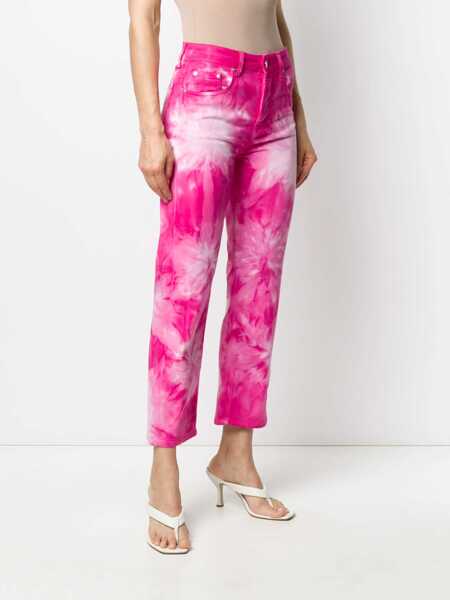 Blugi skinny MSGM Cropped Jeans FUCHSIA Femei (BM 8330637) 3