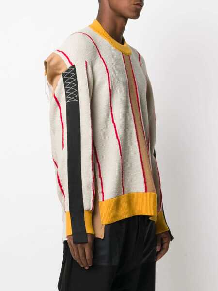 Pulovere AMBUSH Crew Neck Sweater BEIGE Barbati (BM 8330736) 4