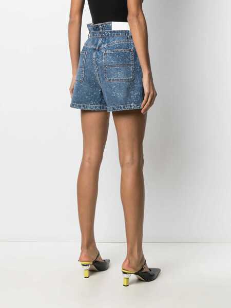 Pantaloni scurti MSGM Denim Shorts BLUE Femei (BM 8330988) 4