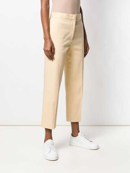 Pantaloni casual Jil Sander Cropped Trousers PINK Femei (BM 8331183) 3