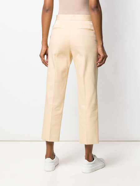 Pantaloni casual Jil Sander Cropped Trousers PINK Femei (BM 8331183) 4