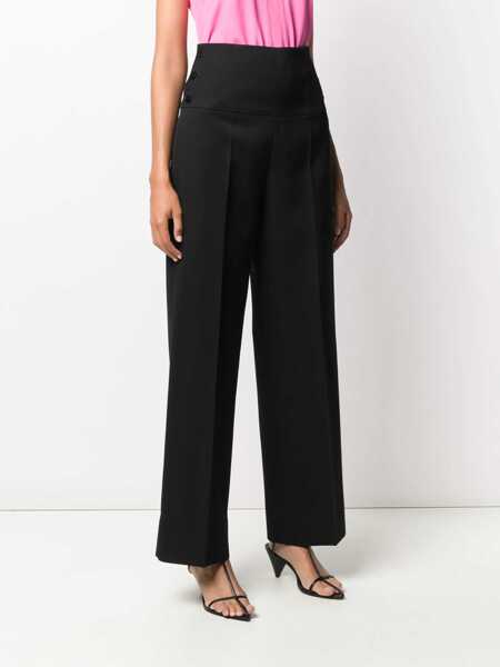 Pantaloni casual Jil Sander Tailored Trousers BLACK Femei (BM 8331189) 3