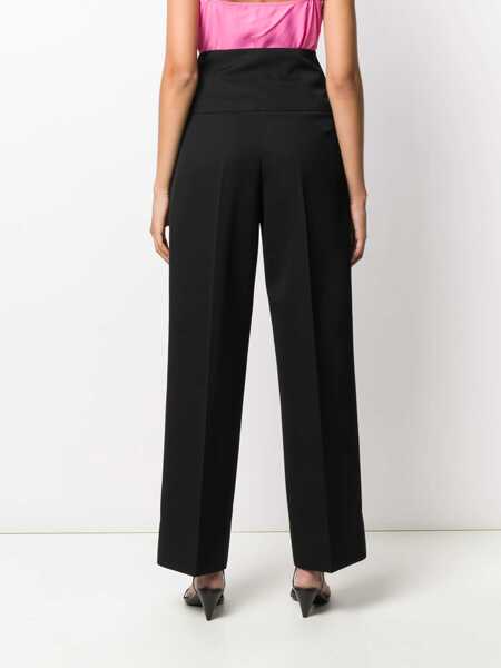 Pantaloni casual Jil Sander Tailored Trousers BLACK Femei (BM 8331189) 4