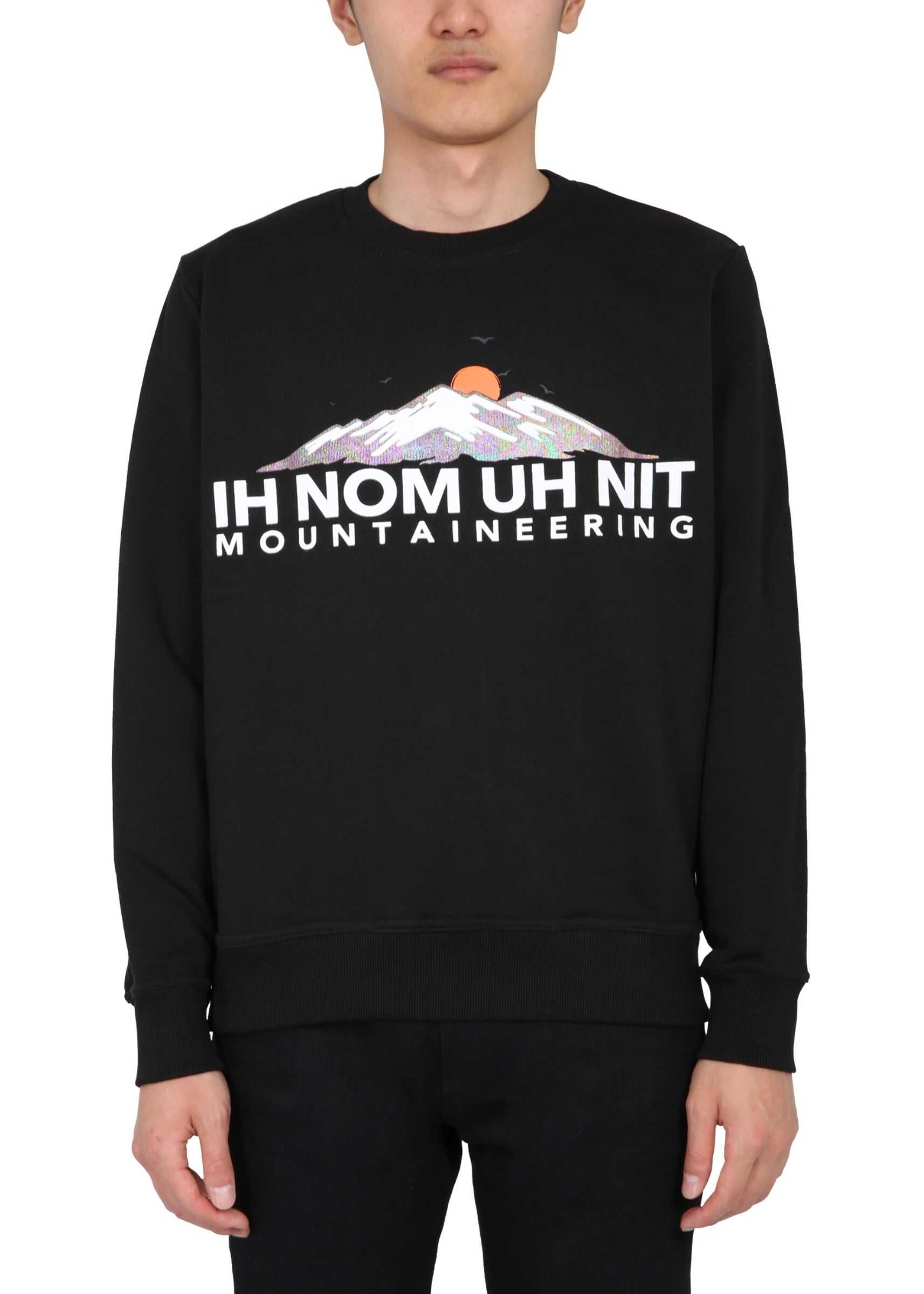 Ih Nom Uh Nit Crew Neck Sweatshirt NMW20212_009 BLACK