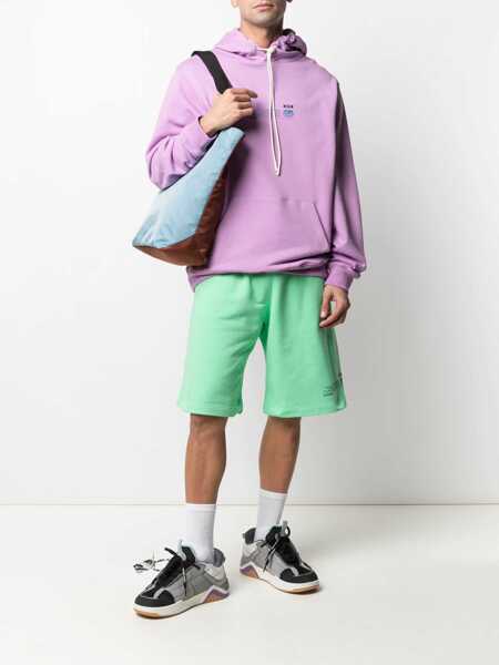 Pantaloni scurti MSGM Fantastic Green Bermuda GREEN Barbati (BM 8332329) 2