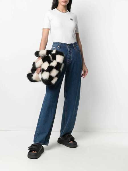 Tricouri AMBUSH Slim Fit T-Shirt WHITE Femei (BM 8332455) 2