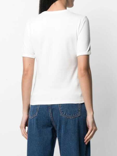 Tricouri AMBUSH Slim Fit T-Shirt WHITE Femei (BM 8332455) 4