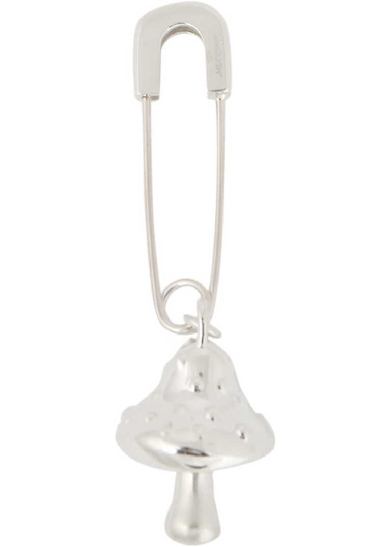Poze AMBUSH Earrings With Mushroom Pendant SILVER