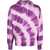 MSGM Printed Sweatshirt With Micro Logo LILAC