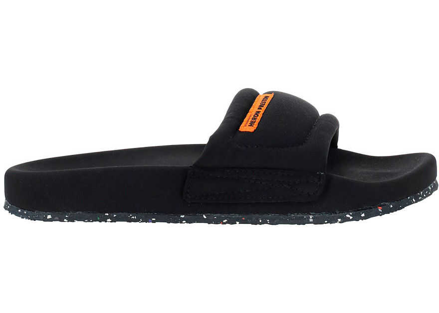 Heron Preston Slide Sandals HWIC001R21FAB001 BLACK NO COLOR