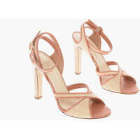 Sandale cu toc 12Cm Leather Ankle-Strap Sandals Femei