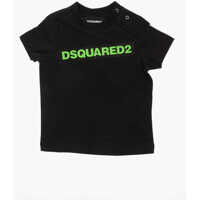Tricouri Logo Print Cotton T-Shirt Baieti