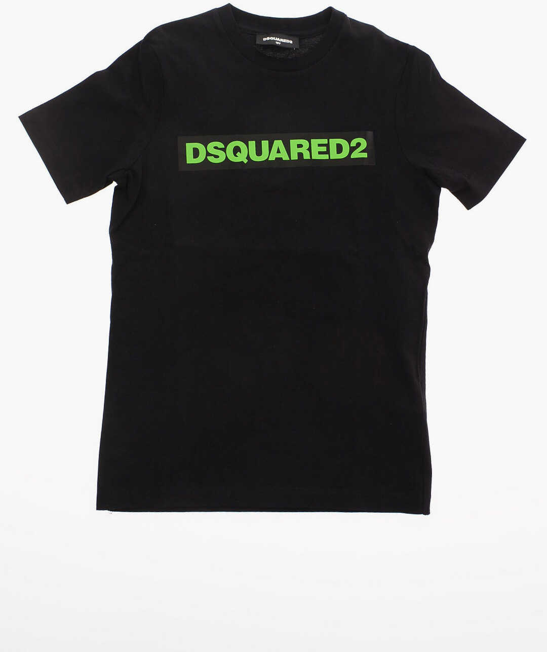 Dsquared2 Kids Logo Print Crewneck T-Shirt Black